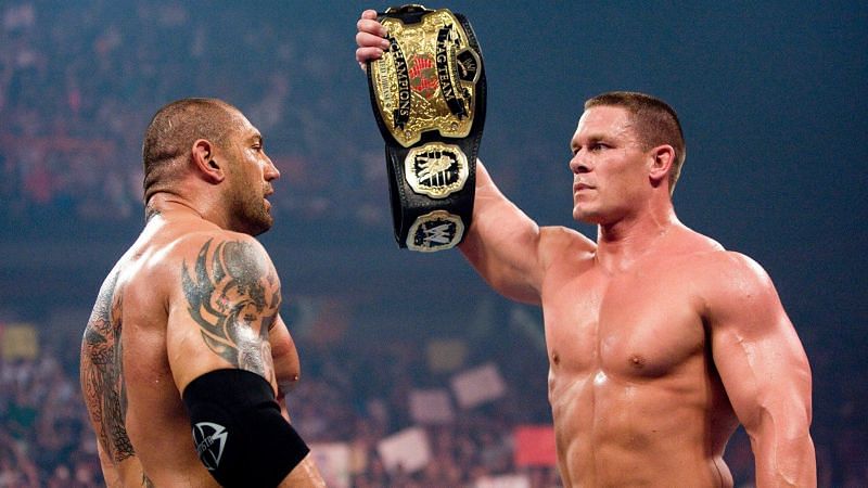 The Animal and Cena held the World tag team titles for eight days in 2008.