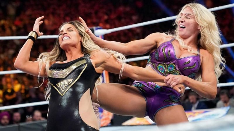 Trish Stratus and Charlotte put up a great match at SummerSlam