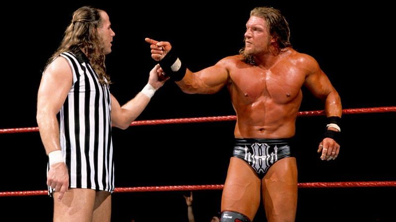 Triple H: Overcame discord with ref, Shawn Michaels to life a fourth World crown at Judgment Day 2000