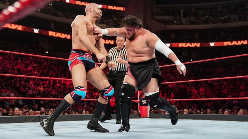 Cesaro shockingly dropped Samoa Joe this week on Raw when he attempted a Suplex