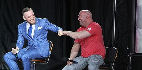 Conor McGregor and Dana White.