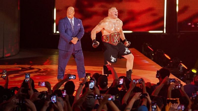 Brock Lesnar featured in the main event of both the SummerSlam events