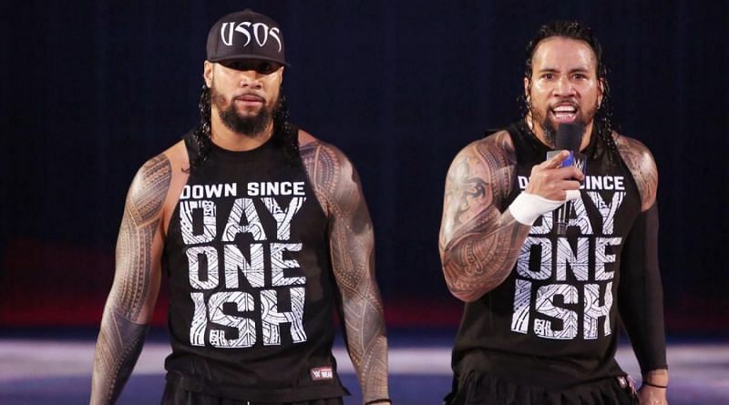 Jey Uso dropped his mic on the way to the ring this week on Raw