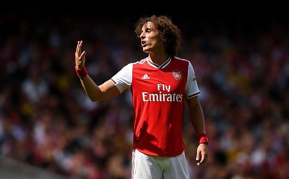 David Luiz is a welcome figure in defence for Arsenal