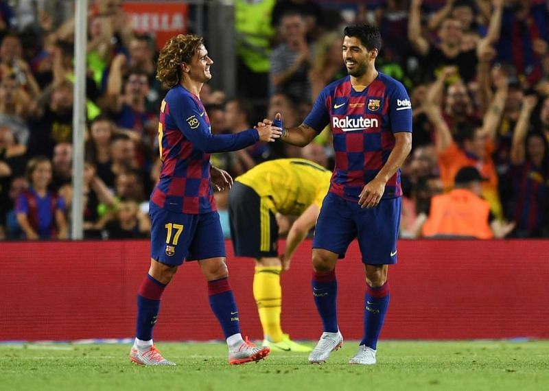 Suarez and Griezmann can be a deadly attacking force for Barcelona