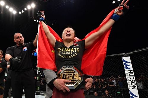 Weili Zhang is the new UFC Strawweight Champion