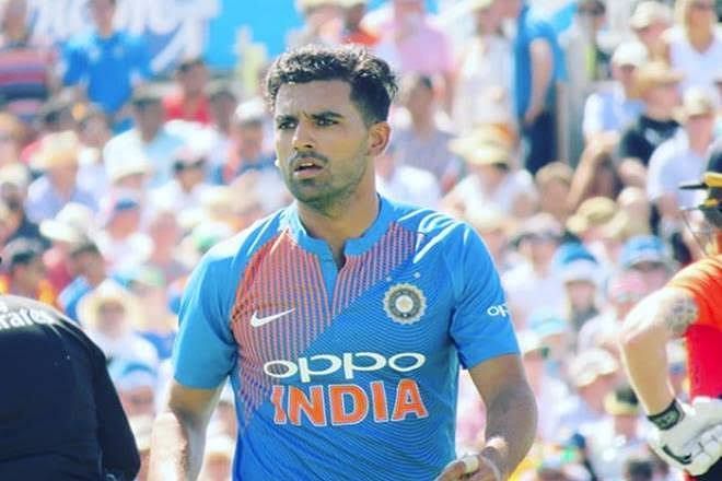 Deepak Chahar has played just one T20I in his career thus far, against England. 