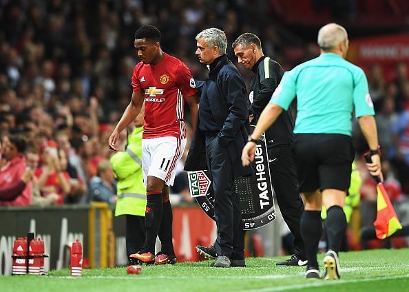 Jose Mourinho wanted to sell Anthony Martial during his time at the club.