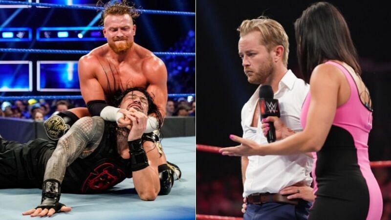 Buddy Murphy surprisingly became involved in a rivalry with Roman Reigns
