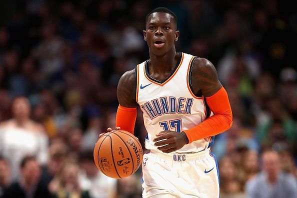 Dennis Schroder joined the Oklahoma City Thunder last summer in the deal for Carmelo Anthony