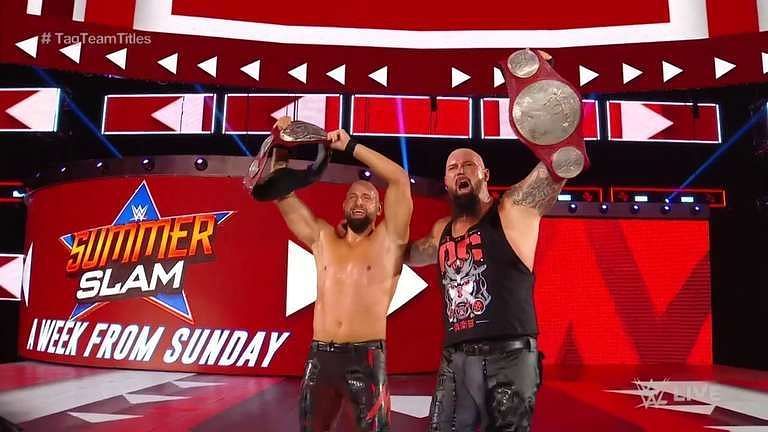 The RAW Tag Champs!