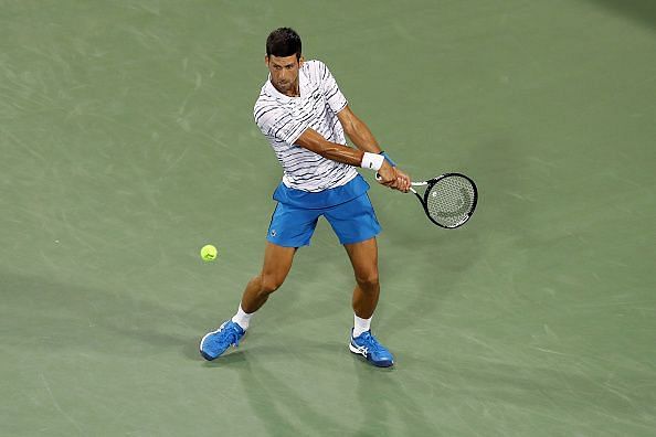 Novak Djokovic moves to the Cincinnati semis with a victory over Pouille