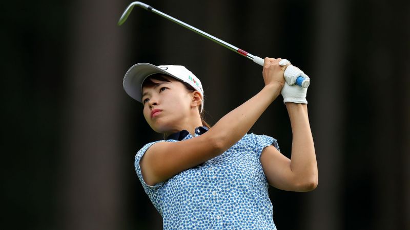 Rookie Shibuno on course for stunning Women's British Open triumph