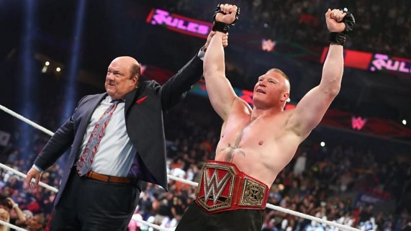 Brock Lesnar is Universal Champion again