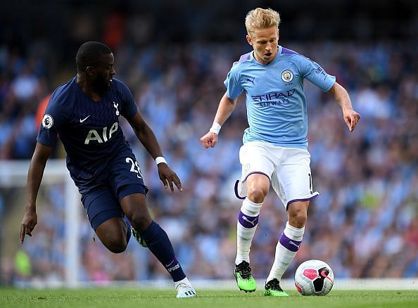 Tanguy Ndombele and Oleksandr Zinchenko