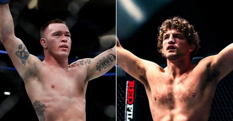 Colby Covington (left) is once again mocking Ben Askren