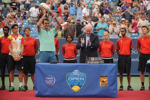 Federer beats Ferrer to win his sixth Cincinnati title