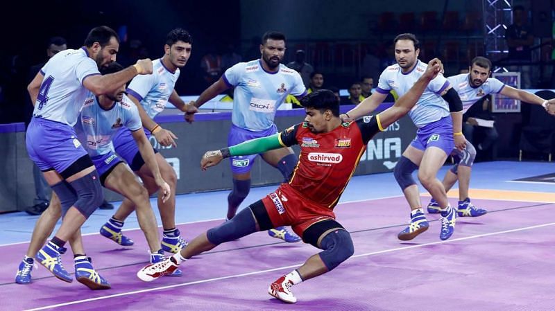 Pawan Sehrawat decimated the Tamil Thalaivas defence in their first match in Chennai