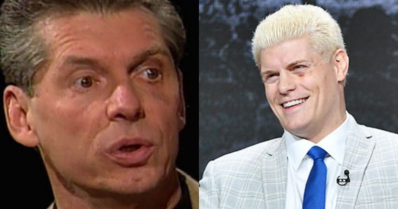 Vince McMahon and Cody Rhodes.