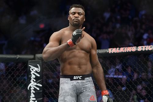 Francis Ngannou was certainly impressed!