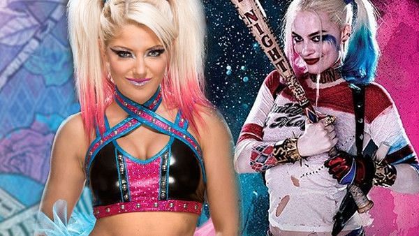 Bliss took inspiration from DC Comics character Harley Quinn when she joined the main roster in 2016.