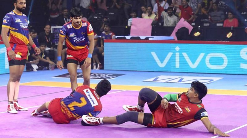 Pawan Sehrawat continued his fine form in the Pro Kabaddi League