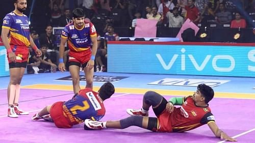 Pawan Sehrawat continued his fine form in the Pro Kabaddi League