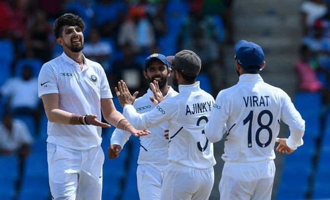 WI vs IND, पहला टेस्ट: दूसरे दिन इशांत शर्मा की शानदार गेंदबाजी के बाद भारत की स्थिति मजबूत