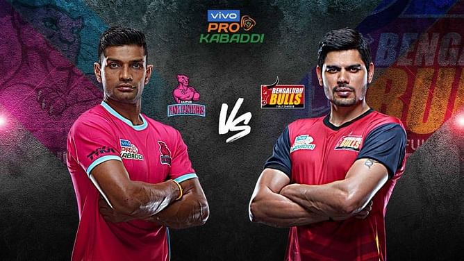 Pro Kabaddi Live Score: Jaipur Pink Panthers vs Bengaluru Bulls | Live Commentary and Match Updates | 25th August 2019