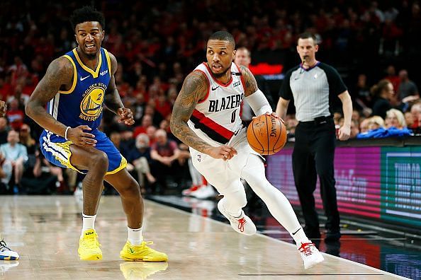 Damian Lillard has spent his entire career with the Portland Trail Blazers