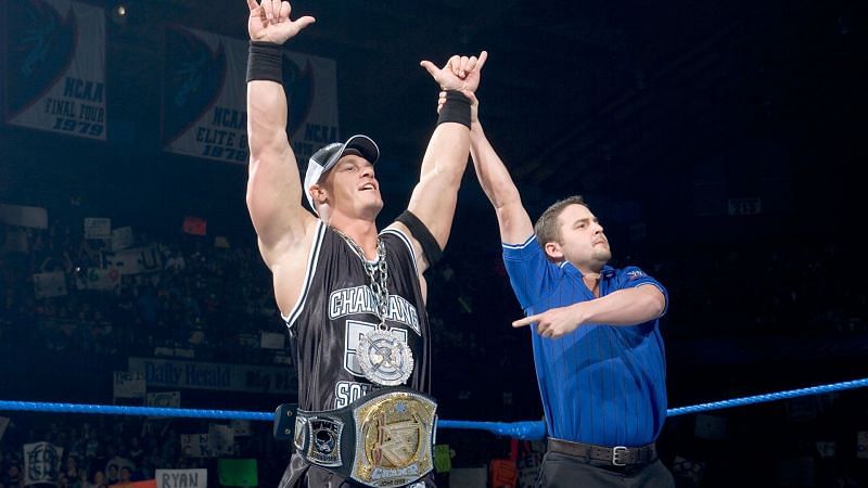 The Chaingang leader captured his first of 16 World titles at WrestleMania 21.
