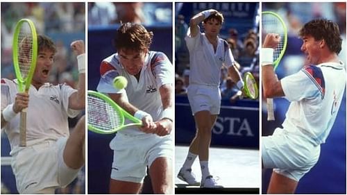 Jimmy Connors at the 1991 US Open