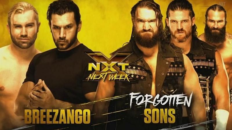 The match that will air on the next episode of NXT was actually taped right before Takeover tonight