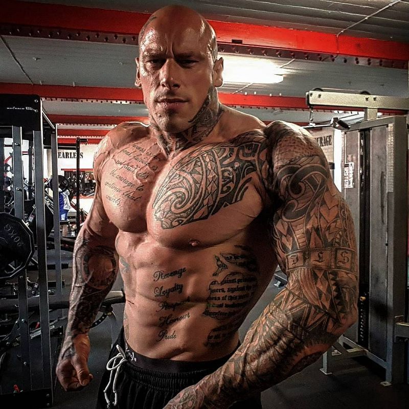 Martyn Ford boasts of humongous size and stature. (PC- Pinterest)