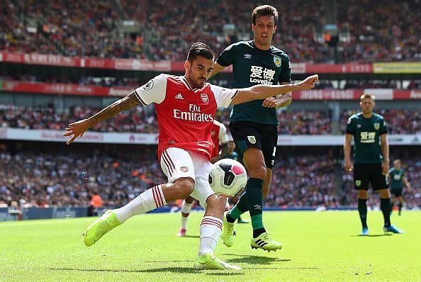 Dani Ceballos was the Man of the Match against Burnley