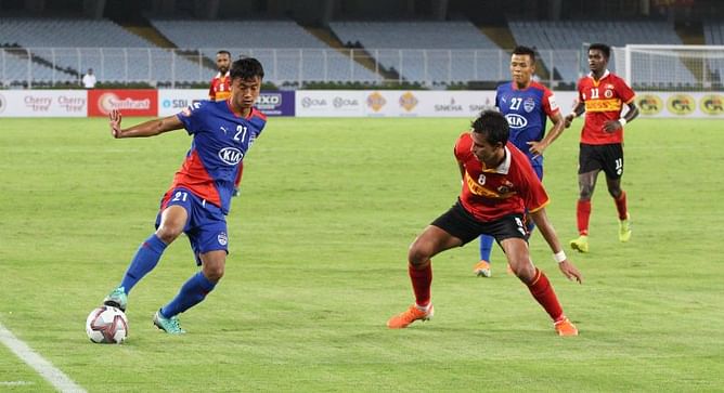 Brave Bengaluru FC suffer 2-1 loss to East Bengal