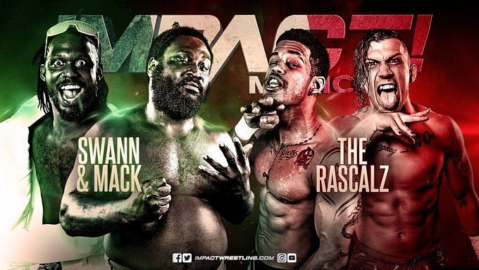 The Rascalz battle Rich Swann &amp; Willie Mack in a non-stop high octane tag team match