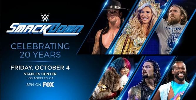 SmackDown की 20वीं सालगिरह के खास एपिसोड के लिए 11 दिग्गजों के नामों की घोषणा
