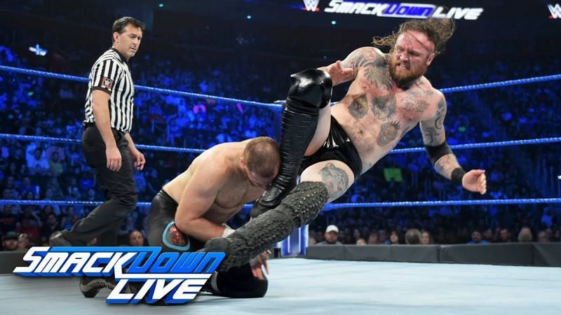 The two former NXT Champions battled it out on SmackDown instead of Summerslam.