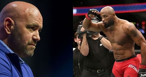 Dana White and Yoel Romero