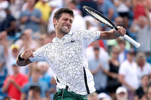 An exuberant Djokovic is headed for the US Open hoping to defend his title