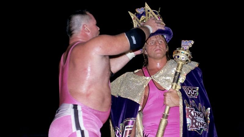 Owen was crowned by his brother-in-law Jim Neidhart