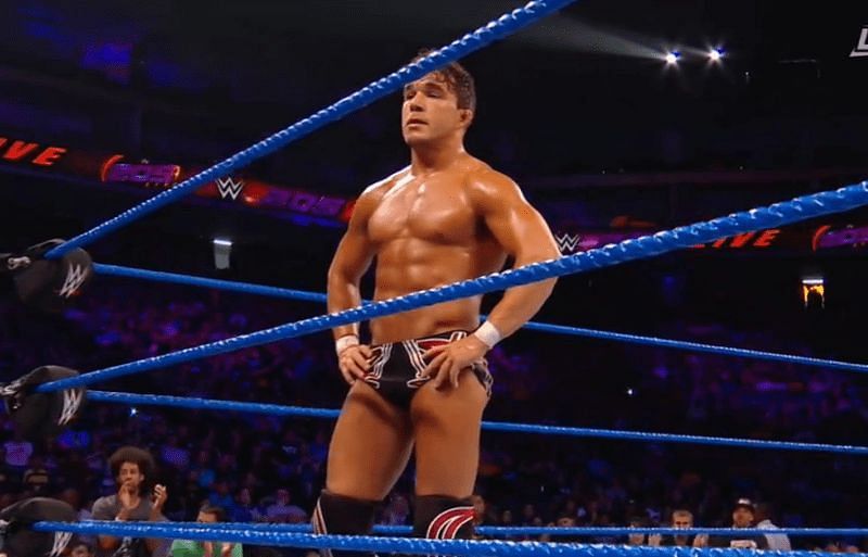 Chad Gable with his new look on 205 Live