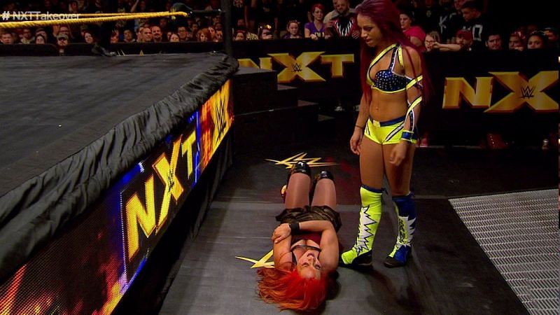 Sasha Banks vs. Becky Lynch could be a great rivalry down the road.