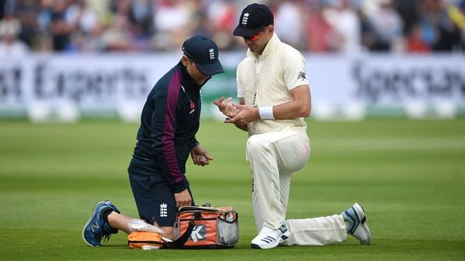 Ashes 2019: Anderson hopeful of playing later in series