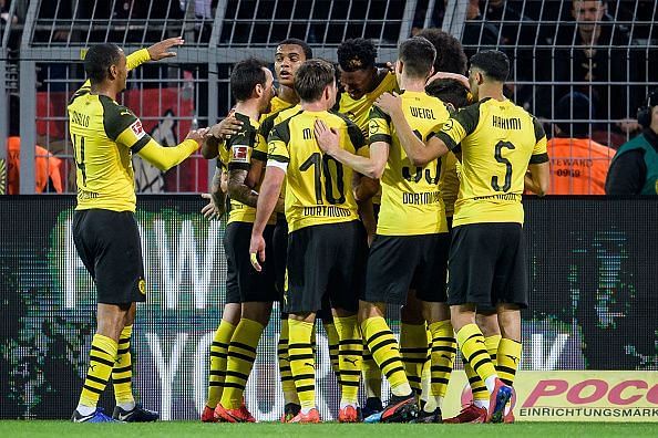 Early signs indicate that the Bundesliga could be coloured in Black and Yellow this season