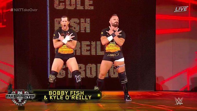 O&#039;Reilly and Fish lost their NXT Tag Title match in Toronto