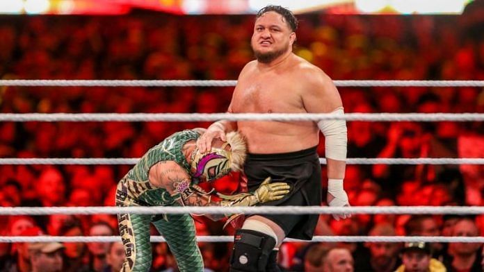Samoa Joe really shines against babyfaces