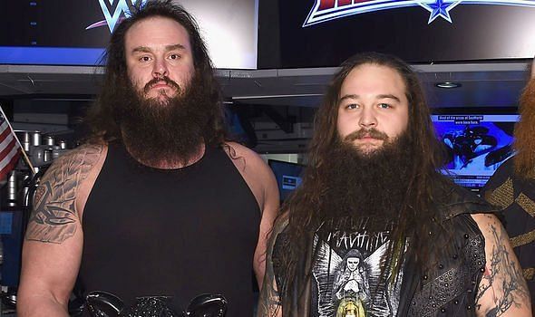 Braun Strowman (left) and Bray Wyatt during their early days as part of The Wyatt Family