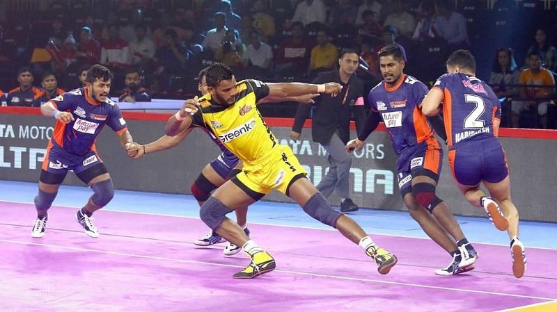 Can Siddharth come good in this game? (Image Courtesy: Pro Kabaddi)